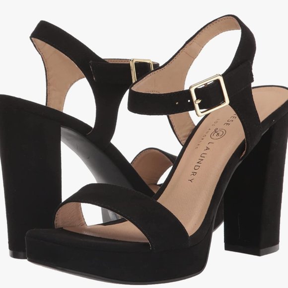 NEW Chinese Laundry Women's Alanah Platform 4.5 inch heel Sz 6 black - Picture 4 of 4